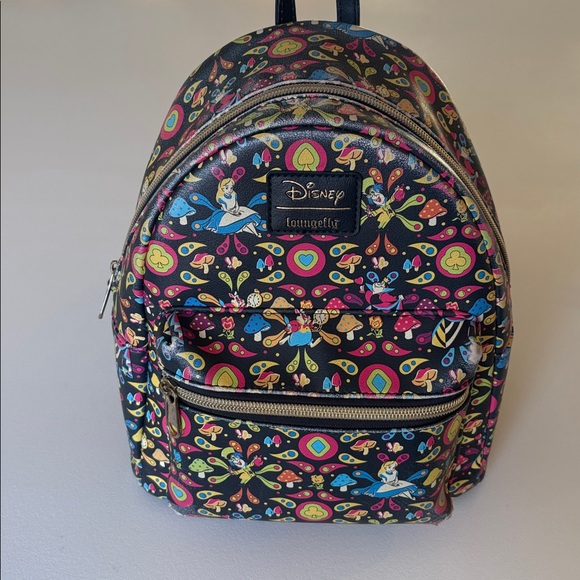 Loungefly x Disney Handbags - Loungefly Colorful Patterned Backpack